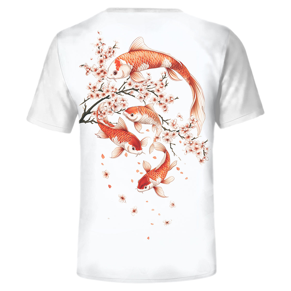 Koï T-shirt – Back Design