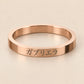 Custom slim Japanese ring