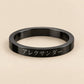 Custom slim Japanese ring