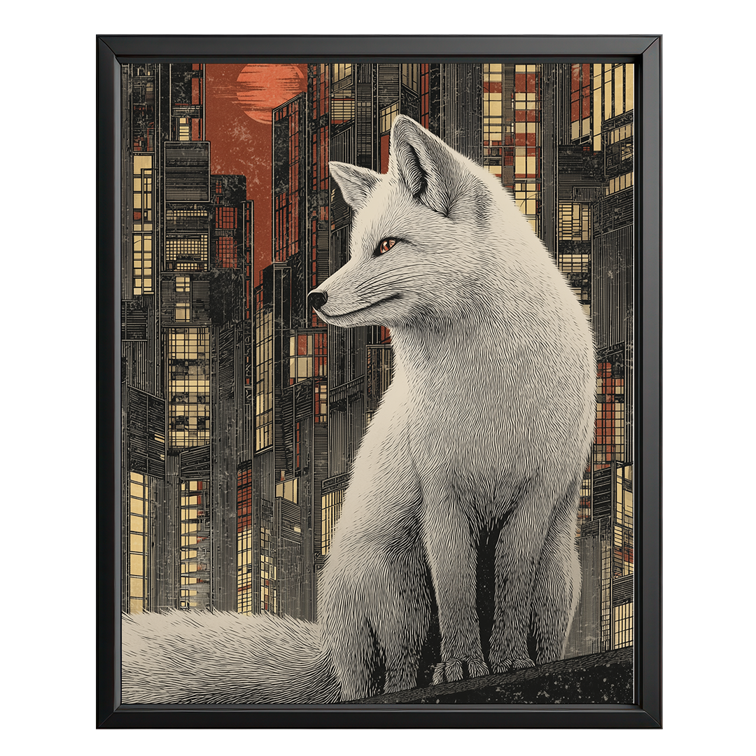 Kitsune Wall Art