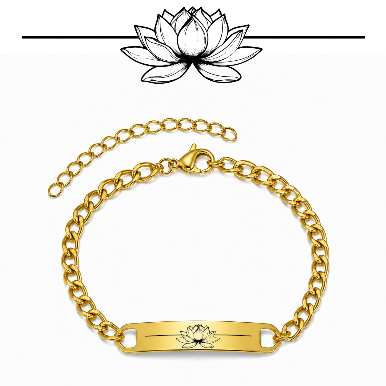 Lotus Bracelet