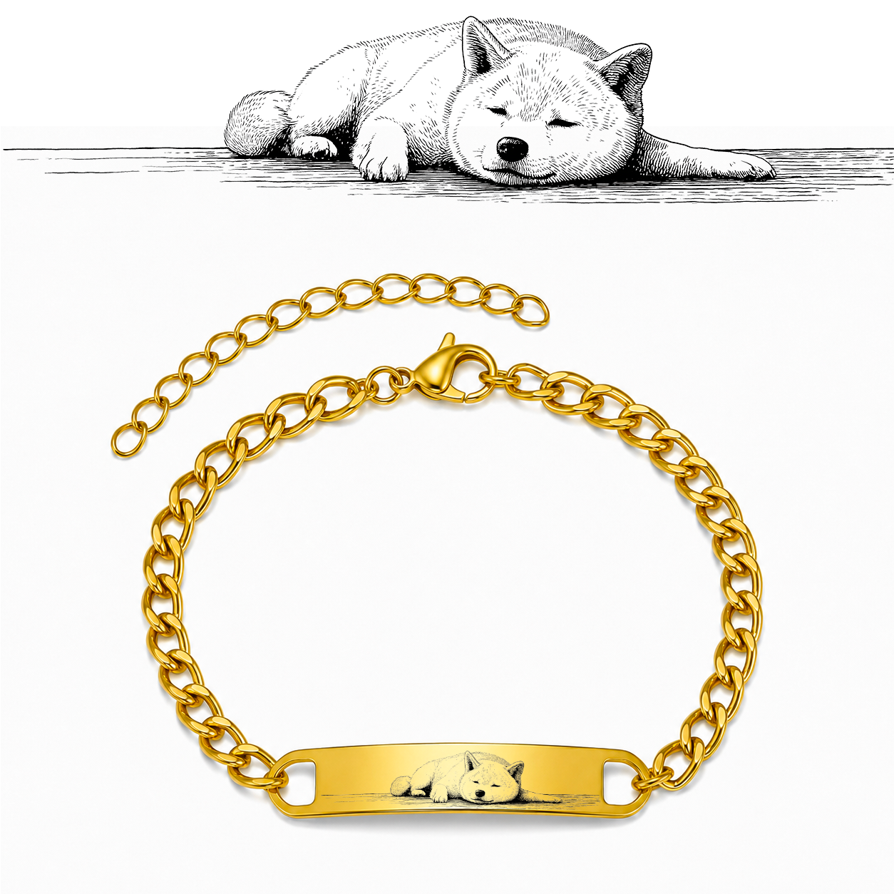 Shiba Bracelet