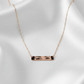 Personalized Manga Bar Necklace