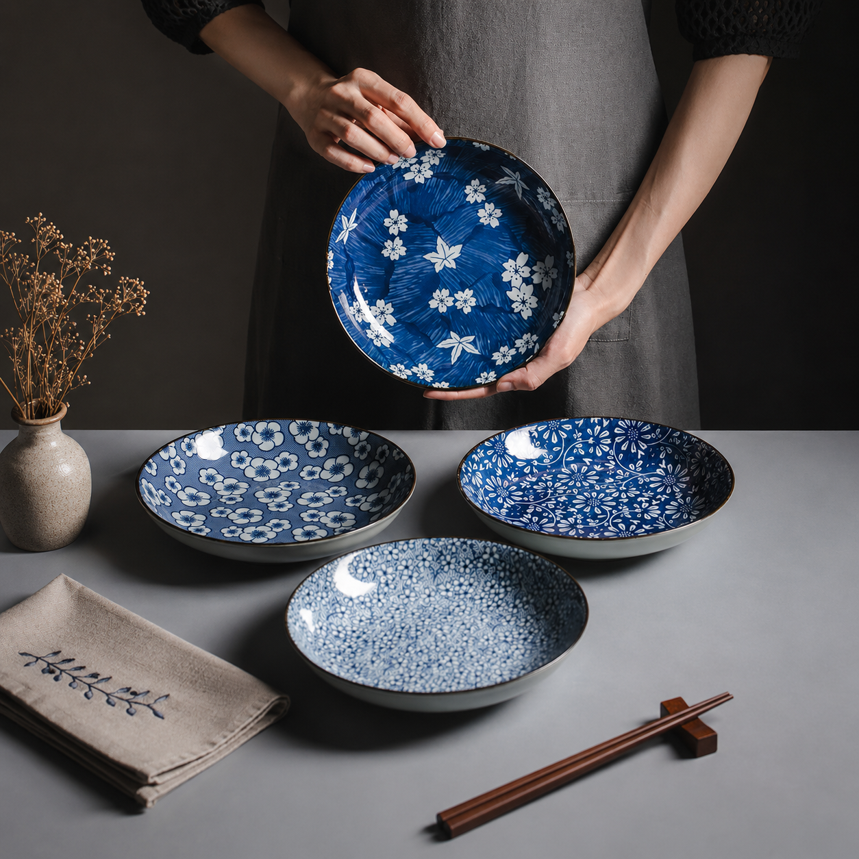 Japanese Nagomi Plate